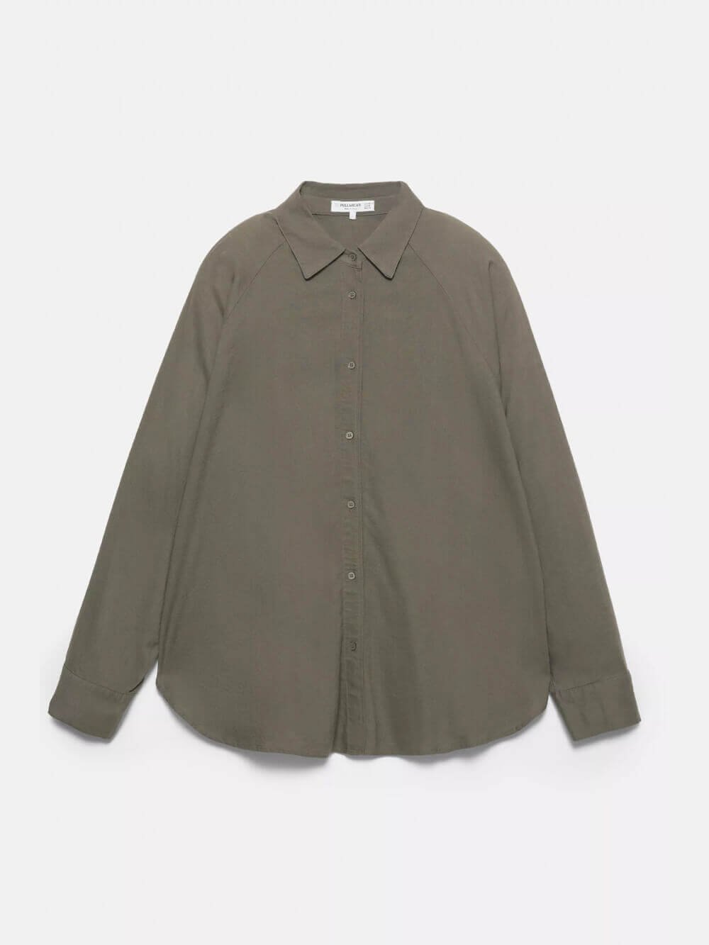 Rustic linen blend shirt